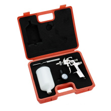 Diy paint spray gun set hvlp spray gun kit with mini regulator spanner brush